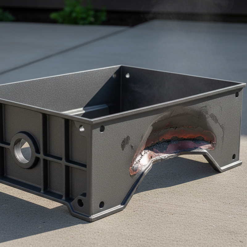 户外铝合金压铸烧烤架高温变形案例分析